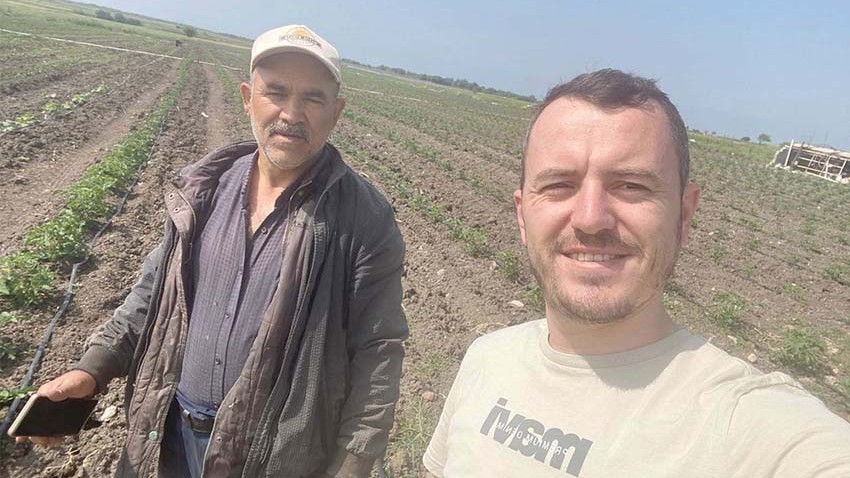 Tarımsal hastalıklar ve zararlılar konusunda bilgilendirmelerde bulunuldu