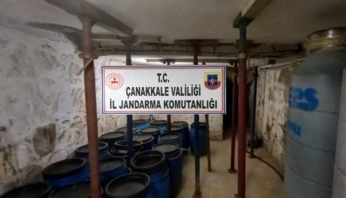 7 bin 584 litre sahte şarap ele geçirildi