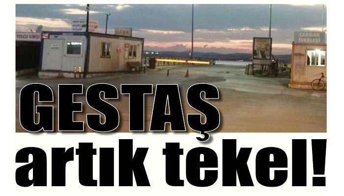 GESTAŞ artık tekel!