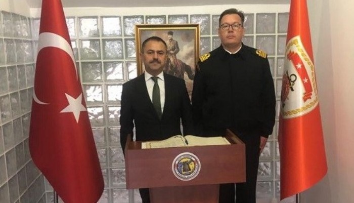 Vali Aktaş, Sahil Güvenlik Batı Marmara Grup Komutanlığını Ziyaret Etti