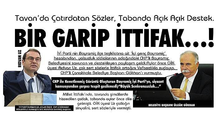 Tavan’da Çatırdatan Sözler, Tabanda Açık Açık Destek: BİR GARİP İTTİFAK…!