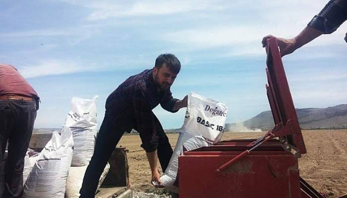 Türkiye’nin ilk milli gübresi Kayseri’de üretildi