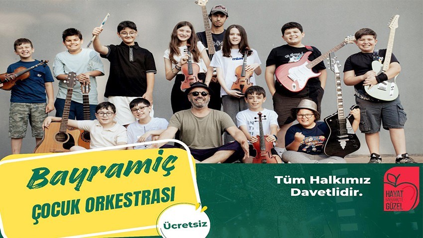 Bayramiç Çocuk Orkestrası’ndan Yaz Akşamına Müzik Dolu Davet