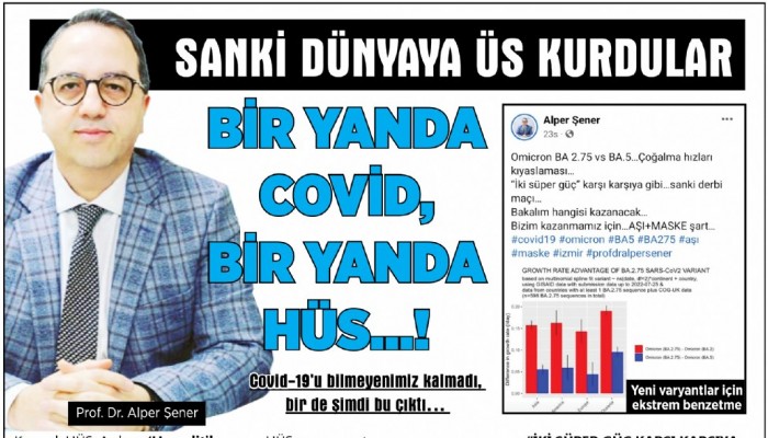 Sanki Dünyaya Üs Kurdular Bir Yanda Covid, Bir Yanda Hüs…! 