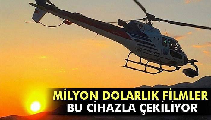 Milyon dolarlık filmler bu cihazla çekiliyor