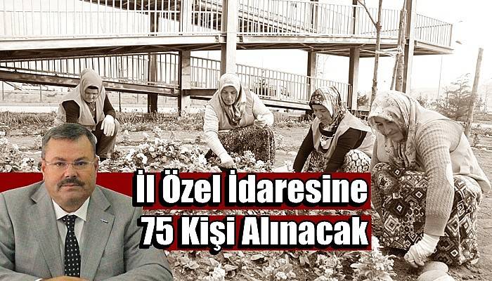 İl Özel İdaresine 75 Kişi Alınacak 