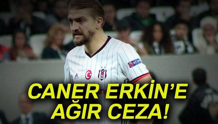 Caner Erkin'e 6 maç ceza