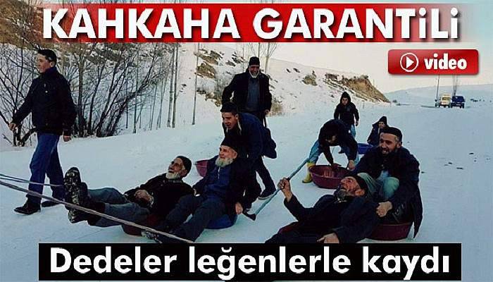  Dedeler leğenlerle kaydı: Kahkaha garantili