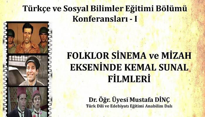 ÇOMÜ Türkçe ve Sosyal Bilimler Eğitimi Bölümü Konferansları