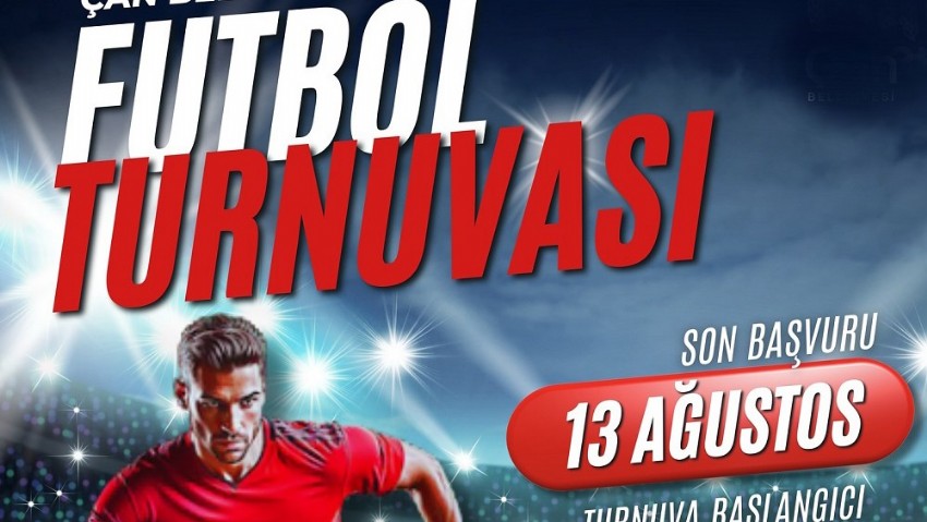 Çan Belediyesi Futbol Turnuvası için geri sayım başladı