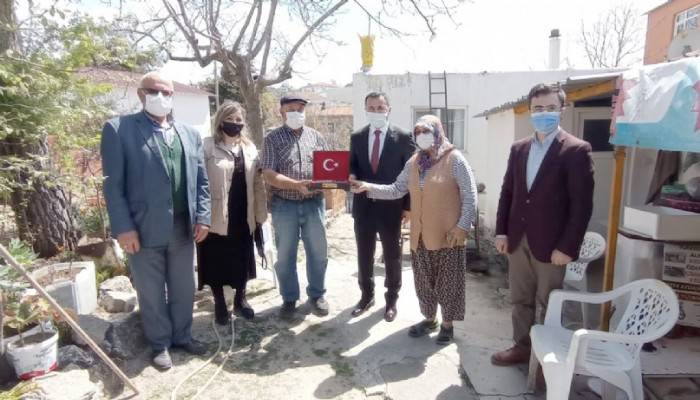 Kaymakam Hacı Arslan Uzan Kıbrıs Gazilerini Ziyaret Etti