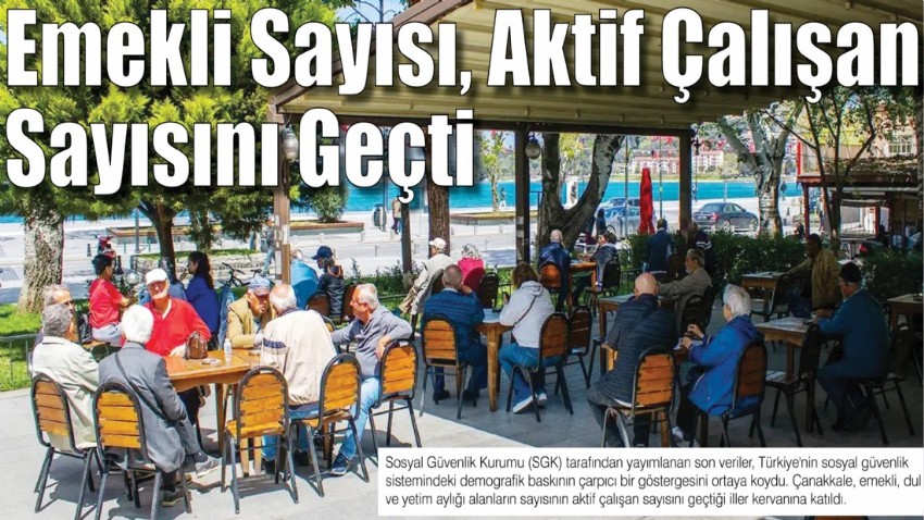 Emekli Sayısı Aktif Çalışan Sayısını Geçti