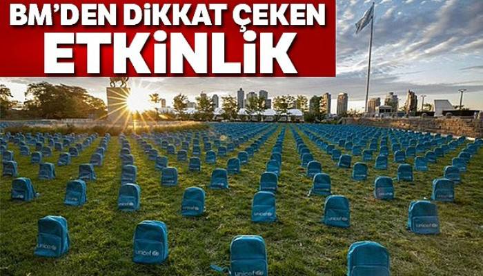 3 bin 758 okul çantası mezar oldu