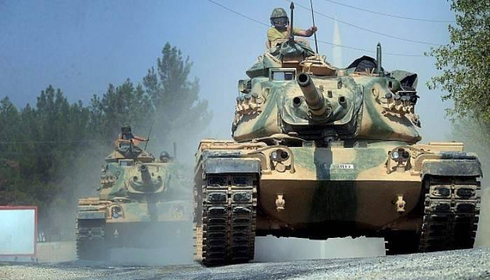  Sınıra fırtına obüs topları sevk edildi