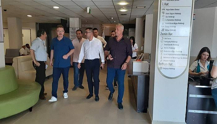 Erdoğan'dan hastane ziyareti