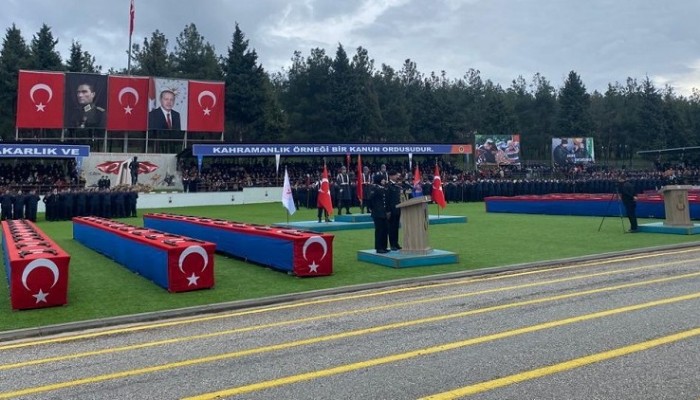 2002-4 TERTİP 2’İNCİ GRUP ERLERİN ANT İÇME TÖRENİ YAPILDI