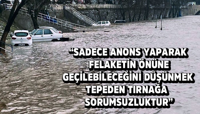 CHP'den açıklama 'Biga Belediyesi meydana gelen maddi hasarın tek sorumlusudur'