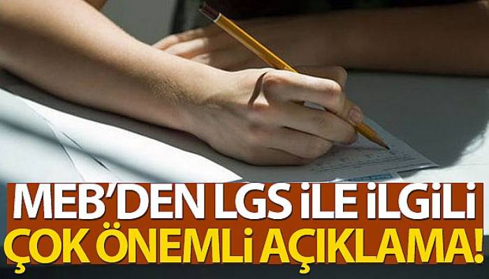 LGS kılavuzu yayımlandı