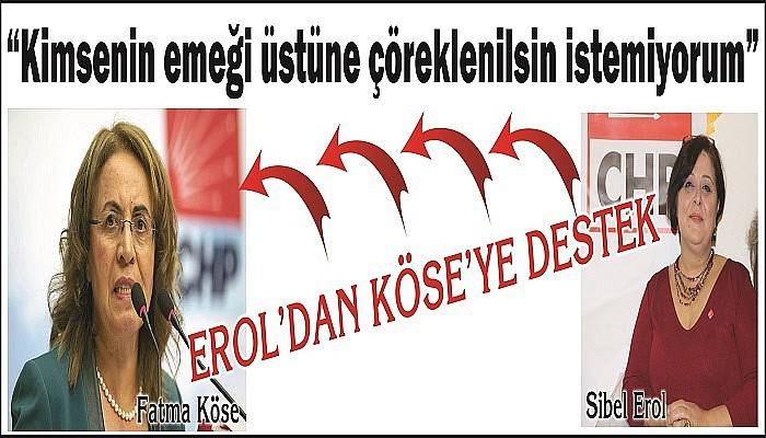 EROL’DAN KÖSE’YE DESTEK