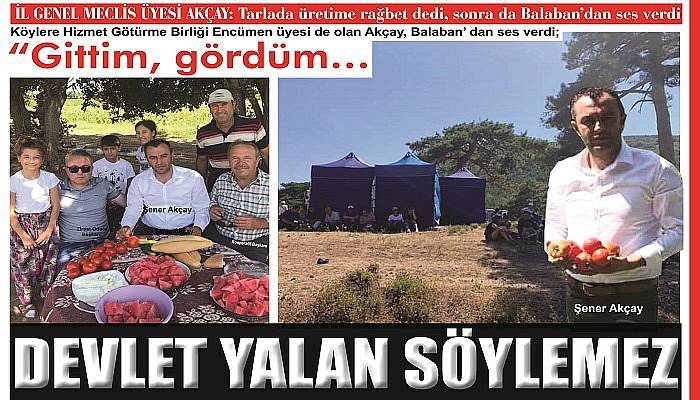 DEVLET YALAN SÖYLEMEZ “YETKİLİ AĞIZLARA DEĞİL,  SÖYLENTİYE İTİBAR EDİLİYOR….!”