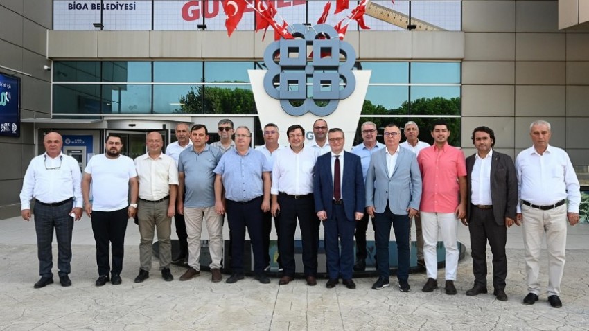 CHP Heyeti Biga’da Yoğun Ziyaret Programı Gerçekleştirdi