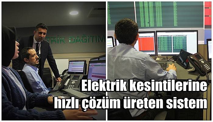 Elektrik kesintilerine hızlı çözüm üreten sistem (VİDEO)