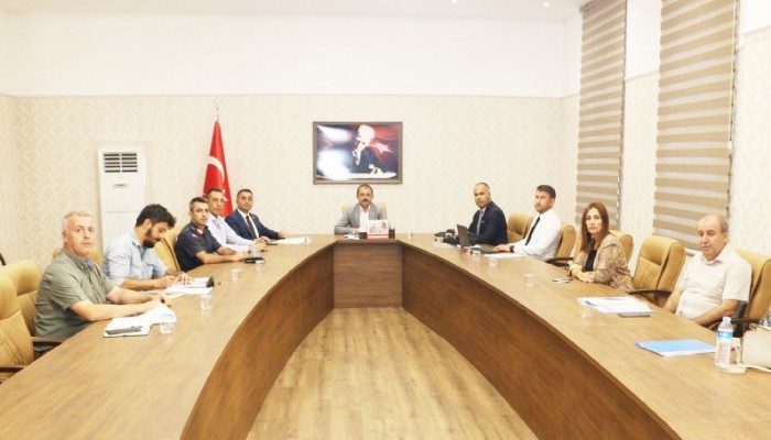 YENİ EĞİTİM VE ÖĞRETİM YILI GÜVENLİK TOPLANTISI YAPILDI