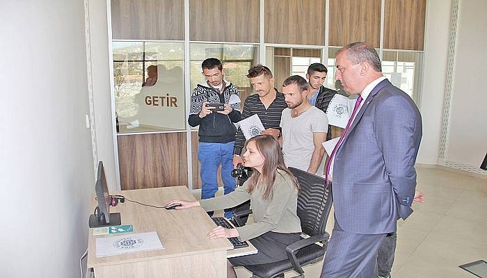 Biga’da Dijital Kütüphane Tanıtıldı