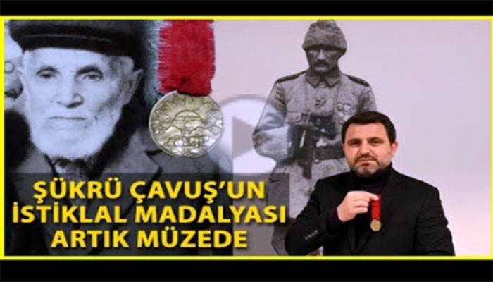 Kurtuluş Savaşı gazisinin madalyası Çanakkale müzesinde (VİDEO)
