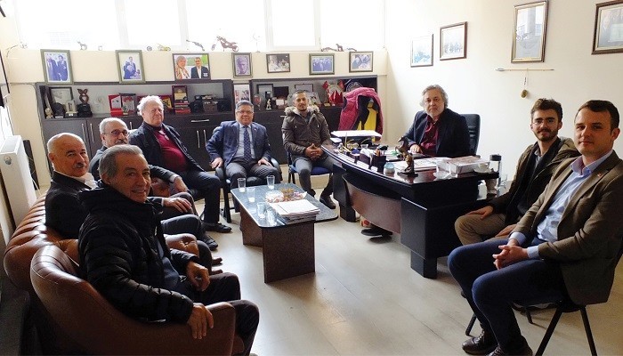 CHP il teşkilatından Boğaz Medya Ziyareti