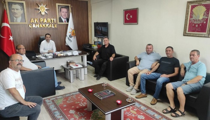 EYT Derneği, AK Parti İl Başkanı Makas'ı Ziyaret Etti