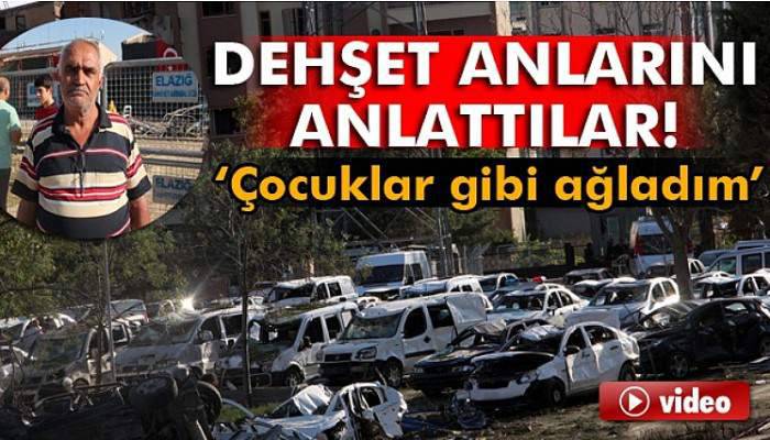 Elazığlılar dehşet anlarını anlattı