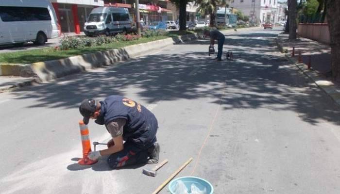 GELİBOLU'DA YOL GÜVENLİĞİ ÇALIŞMALARI