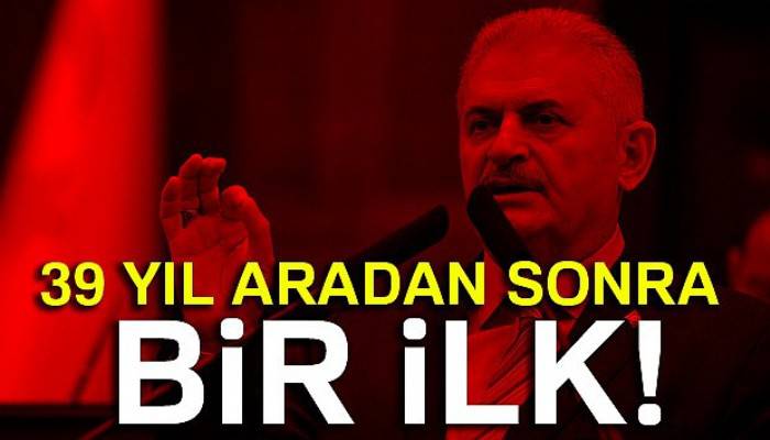 39 yıl aradan sonra bir ilk