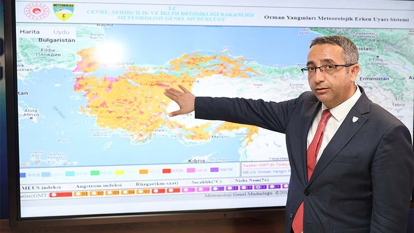 Orman Yangını Riskine Karşı Erken Uyarı Sistemi ‘Meus’ Devrede