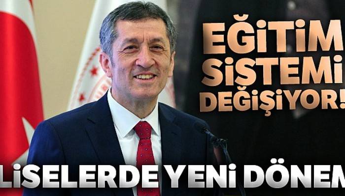 Eğitim sistemi değişiyor! Liselerde yeni dönem