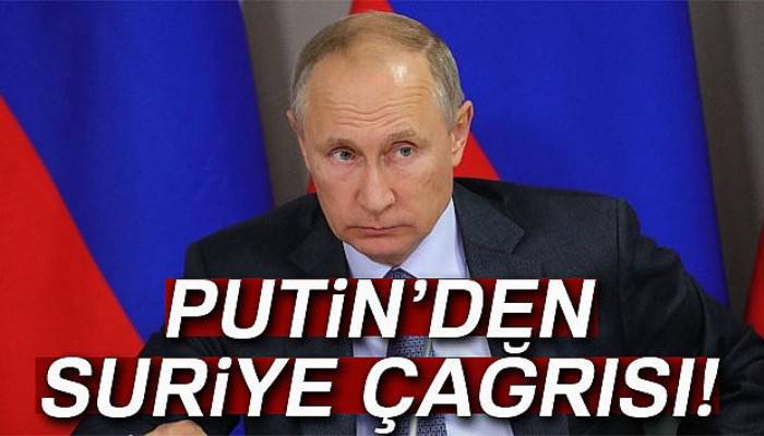 Putin, dünyayı, Suriye’ye insani yardım ve mayınları temizlemeye çağırdı