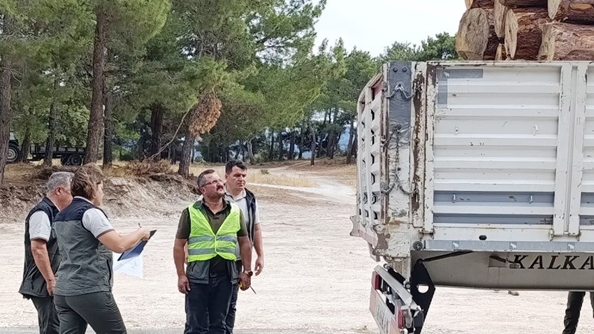 Yangın ve Kaçak Kesime Karşı Çanakkale’de 7/24 Denetim