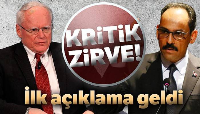 Cumhurbaşkanlığı Sözcüsü Büyükelçi İbrahim Kalın Jeffrey ile görüştü!