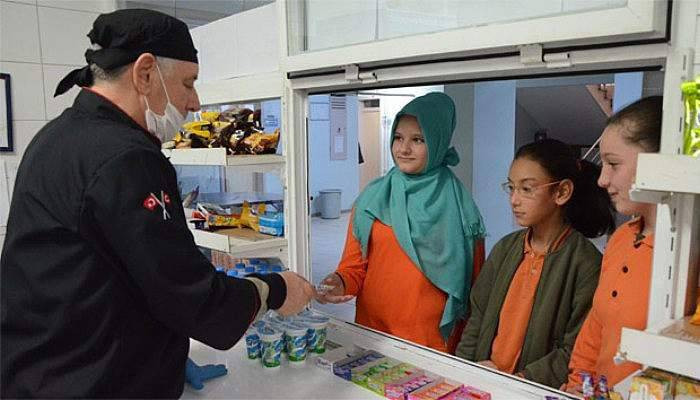 84 okulun kantininde, şehit ve gazi çocuklarına ücretsiz hizmet veriliyor