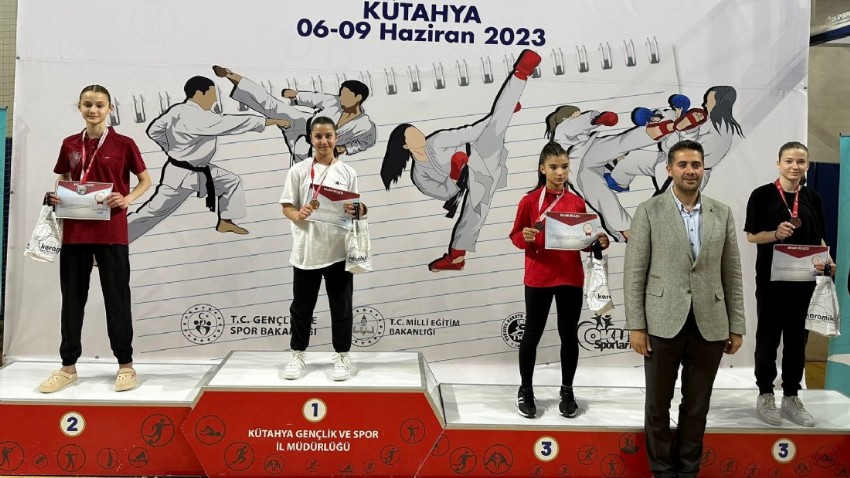 Çanakkaleli Karateci Türkiye Şampiyonu Oldu