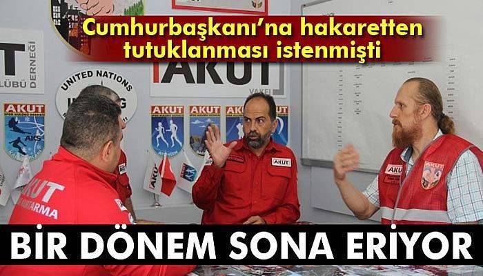 AKUT’ta Nasuh Mahruki dönemi sona eriyor