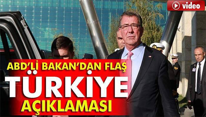 ABD Savunma Bakanı'ndan Türkiye açıklaması