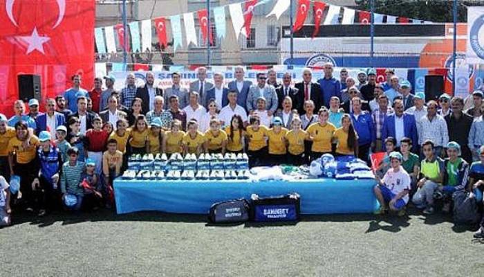 Eceabat'tan kardeş belediyeye destek