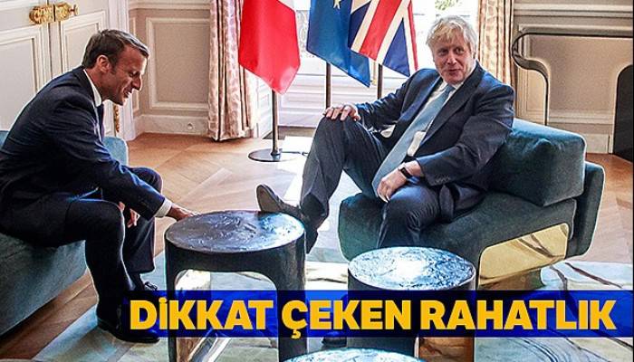 İngiltere'nin yeni Başbakanı Johnson'dan dikkat çeken rahatlık