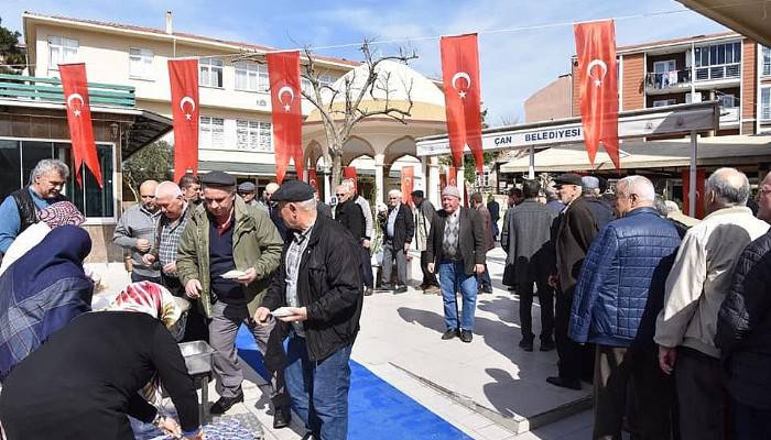  Çan Belediyesi'nden şehitler için mevlid