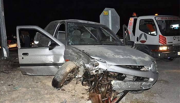 Konya'da feci kaza: 1 ölü, 2 yaralı