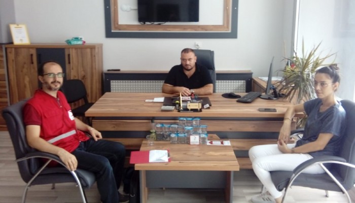 KIZILAY, ÇALIŞMALARI HAKKINDA BİLGİ VERDİ