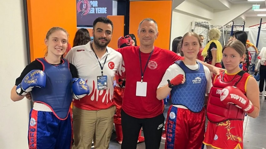 Wushu Şampiyonasından Kupa İle Döndüler