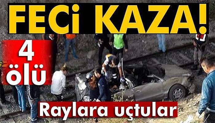 Çankırı'da feci kaza: 4 ölü